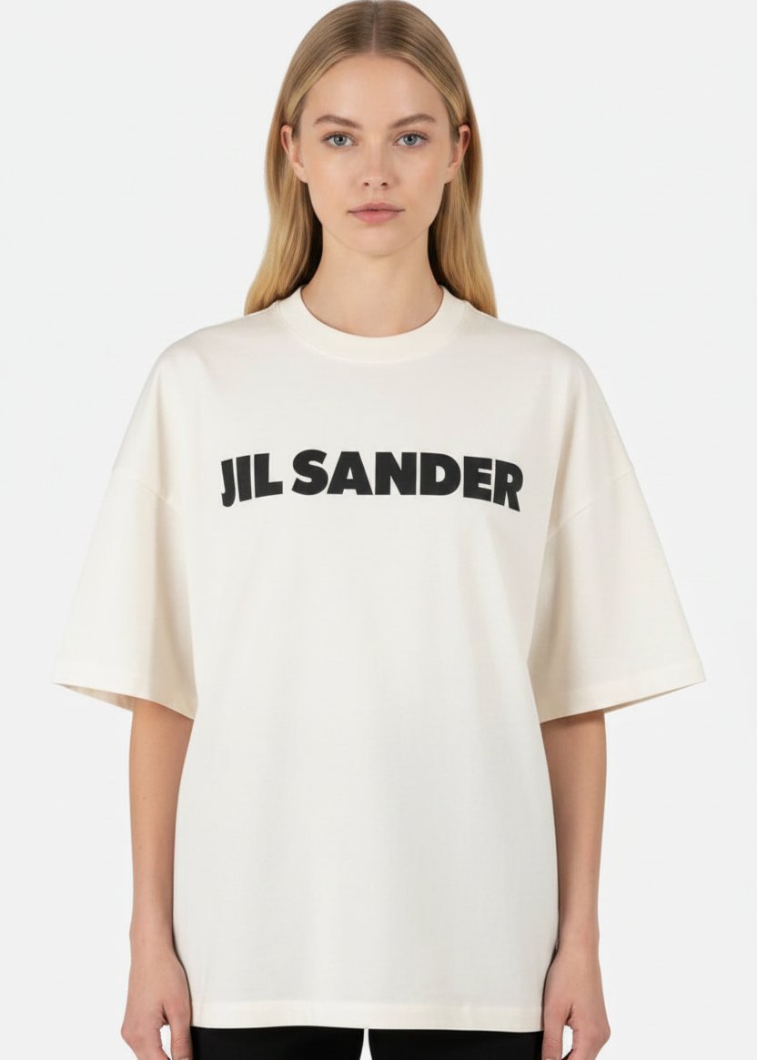 Female model - Off-white Jil Sander Tee